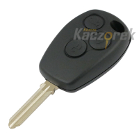 Renault 072 - surový klíč - dálkový ovladač - Dacia-Renault